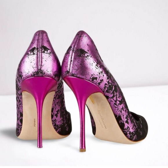 Rupert Sanderson Pointed-Toe Diva Pumps - Picture 11 of 12